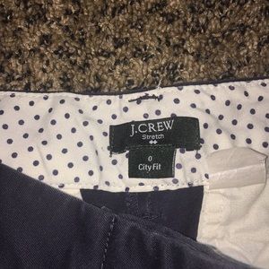 J Crew Blue Shorts Size 0